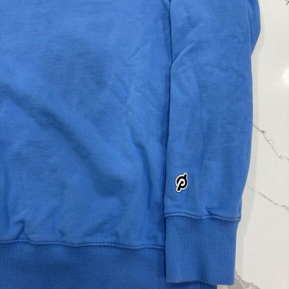 Peleton Sweater Womens Size Large Blue Crewneck Long Sleeve Casual Workout - Picture 2 of 6